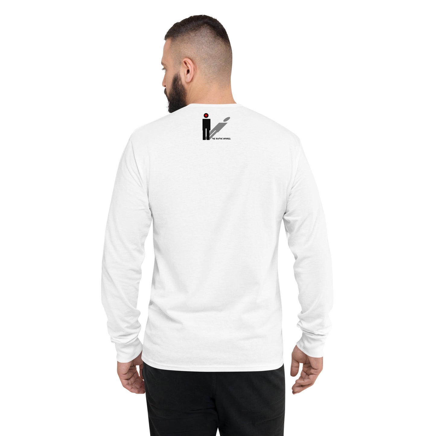 Keep your face always toward the sunshine, and shadows will fall behind you. Champion Long Sleeve Shirt