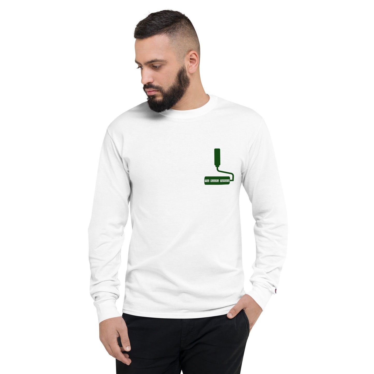 'Life is hard,' Champion Long Sleeve Shirt