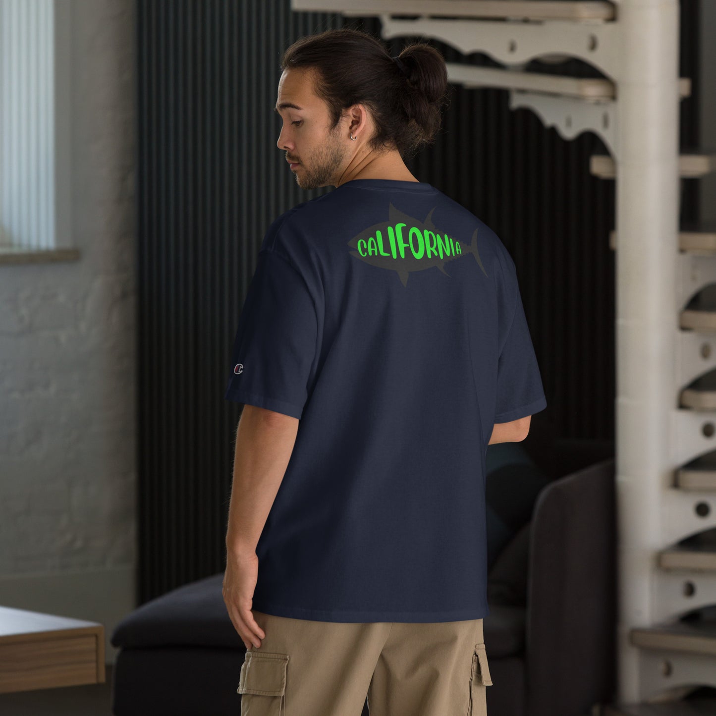 Gone Fishing catch you later Champion T-Shirt