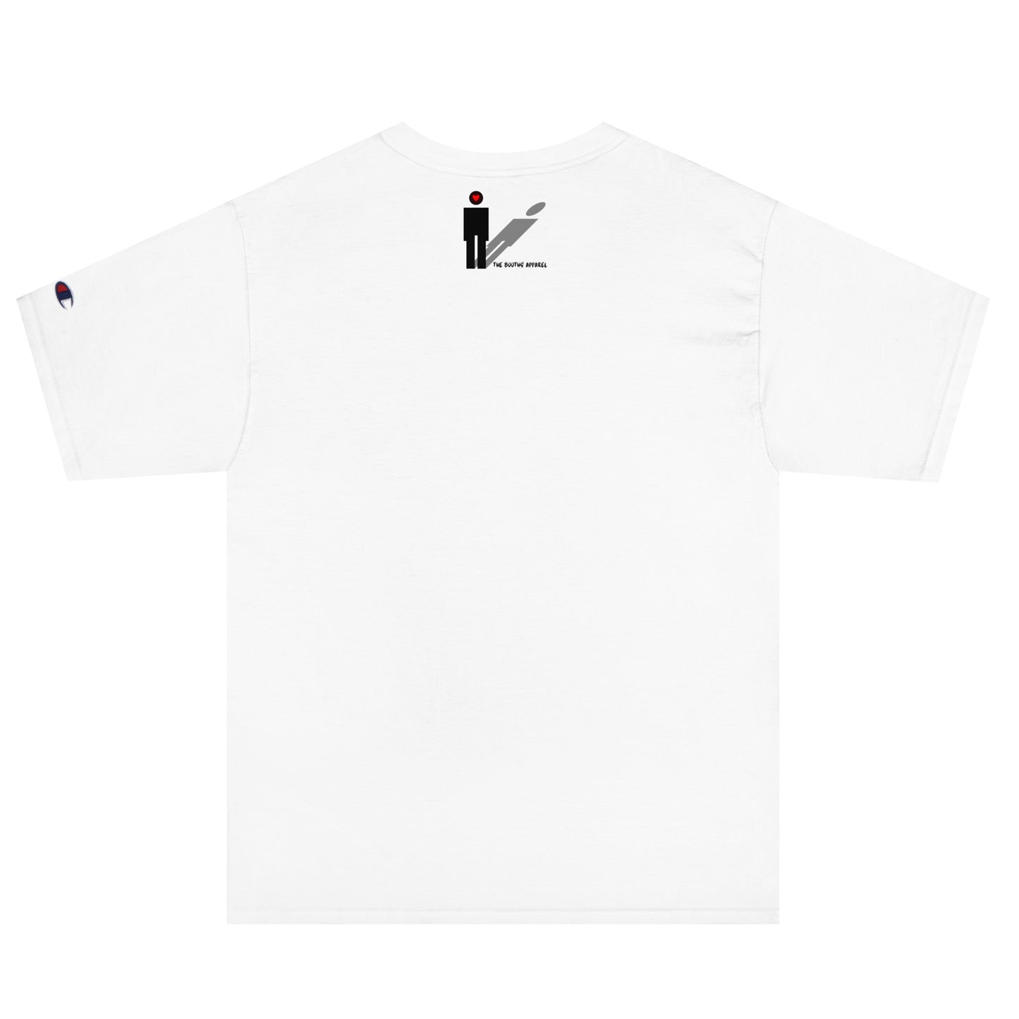 Keep your face always toward the sunshine, and shadows will fall behind you. Champion T-Shirt