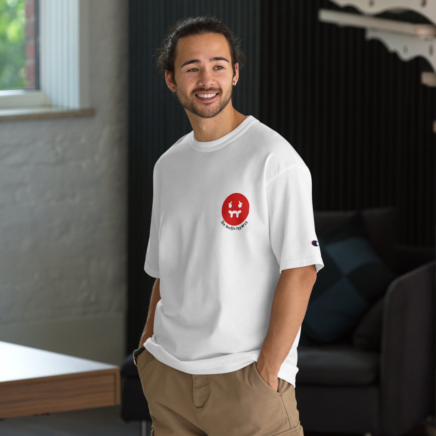 Life is like a roller coaster, and I'm about to throw up. Champion T-Shirt