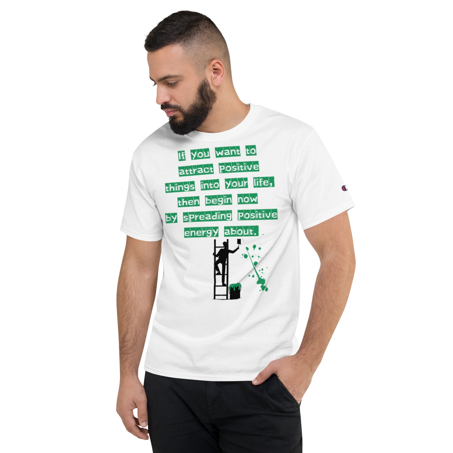 If you want to attract positive things into your life, Champion T-Shirt