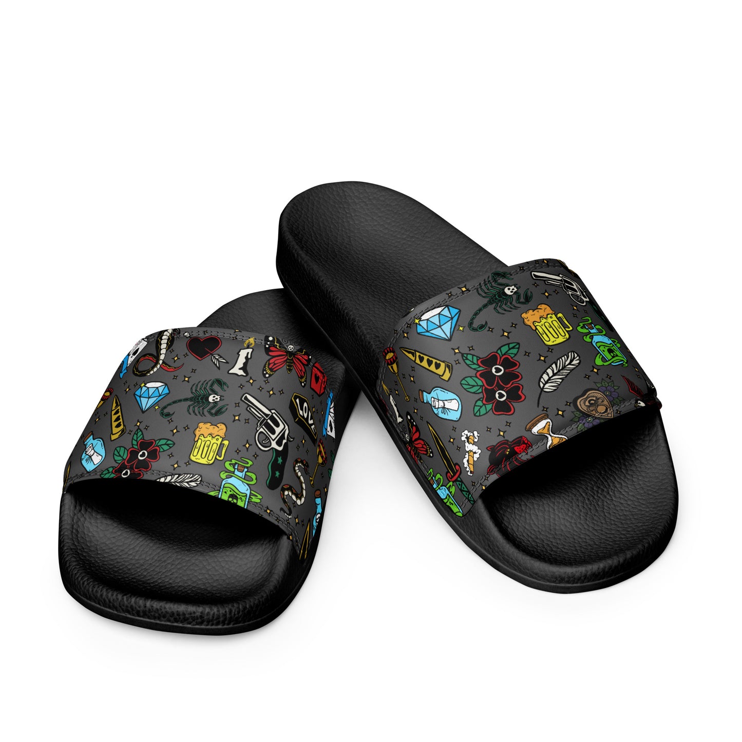 Tattoo Flash print Men’s slides