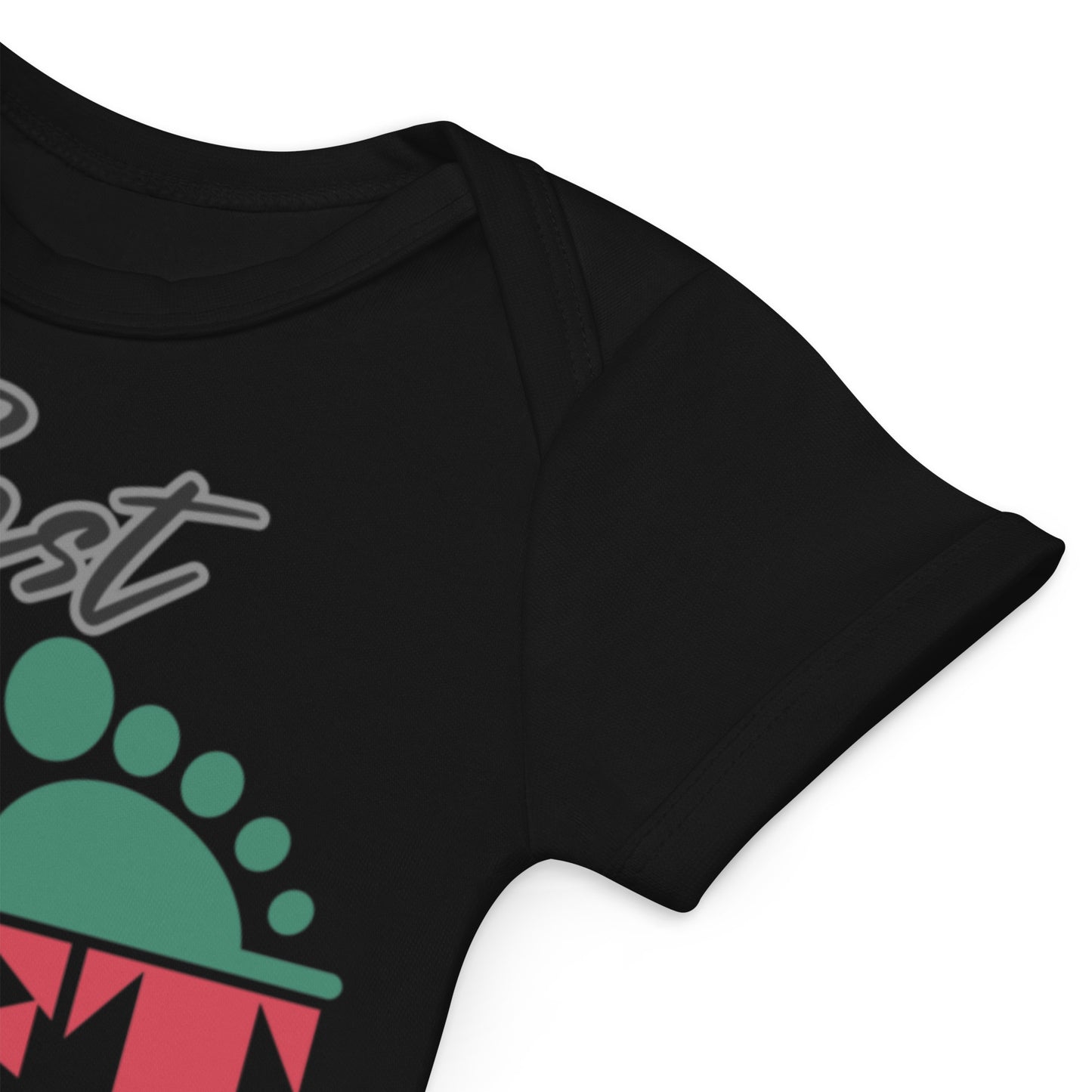 Best Gift Ever Baby Foot Organic 100% cotton baby bodysuit