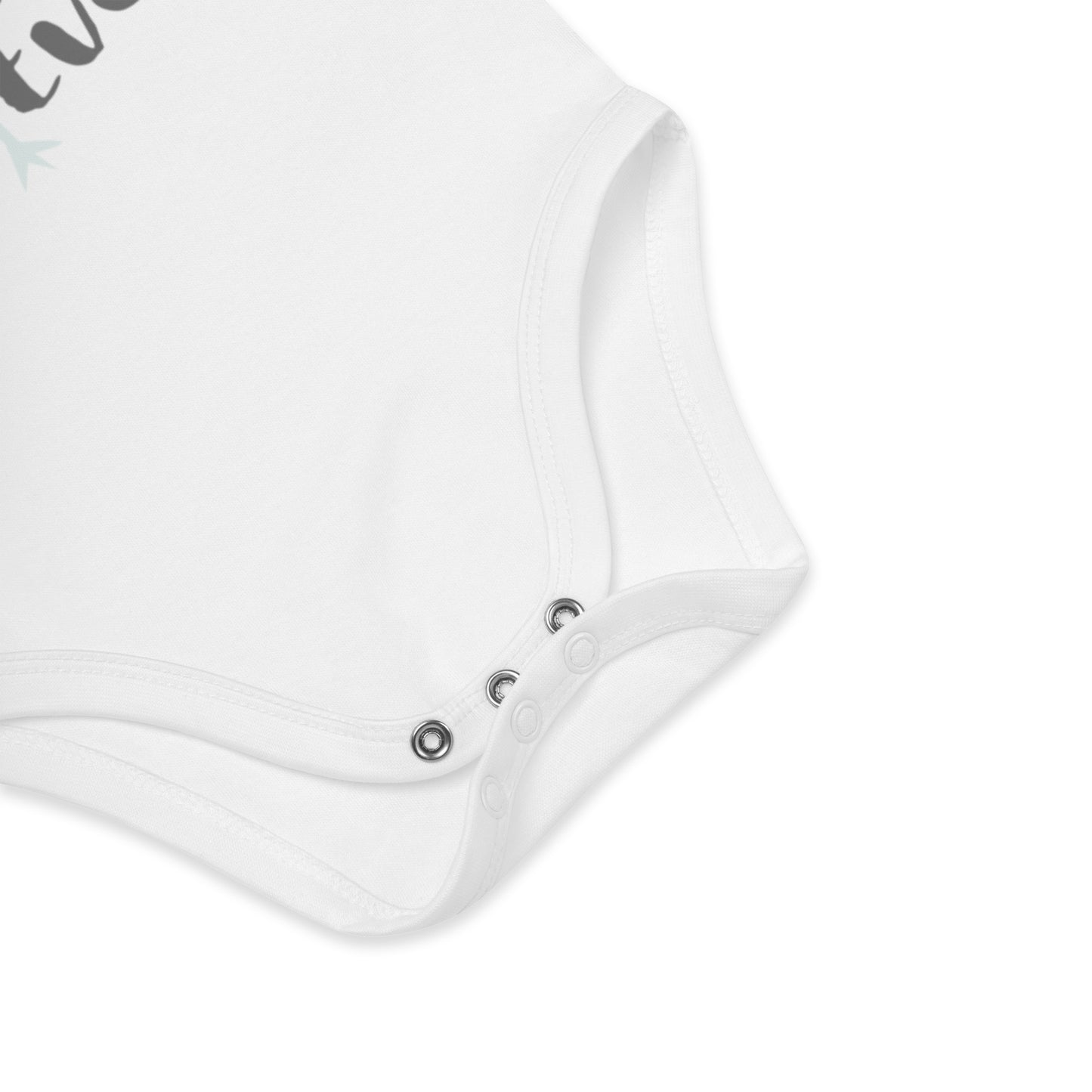 Best Gift Ever Stork with Baby Organic cotton baby bodysuit