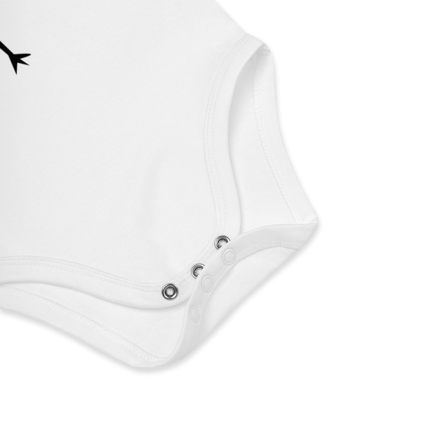 Best Gift Ever Stork with Baby 100% Organic cotton baby bodysuit