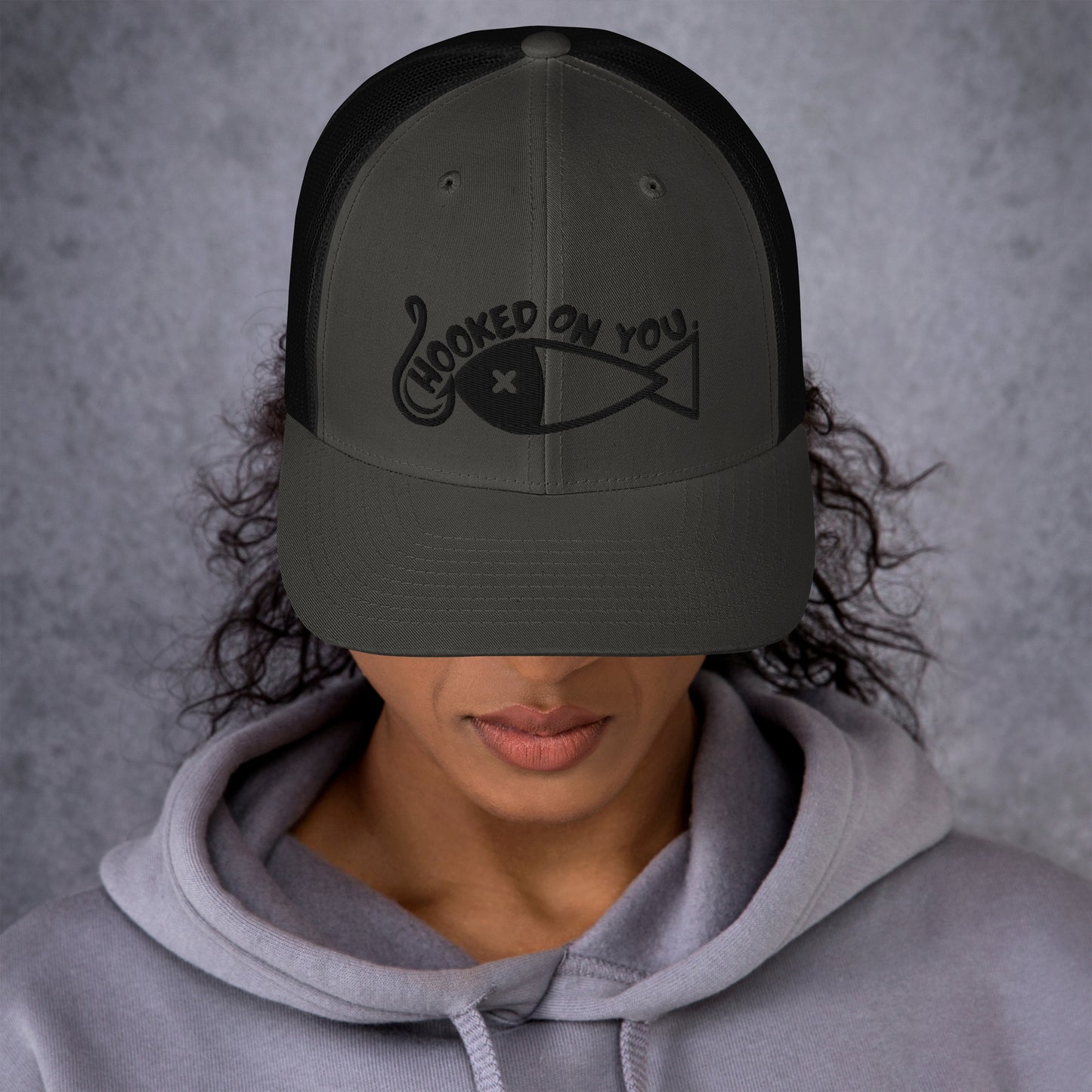 Hooked on you Trucker Cap