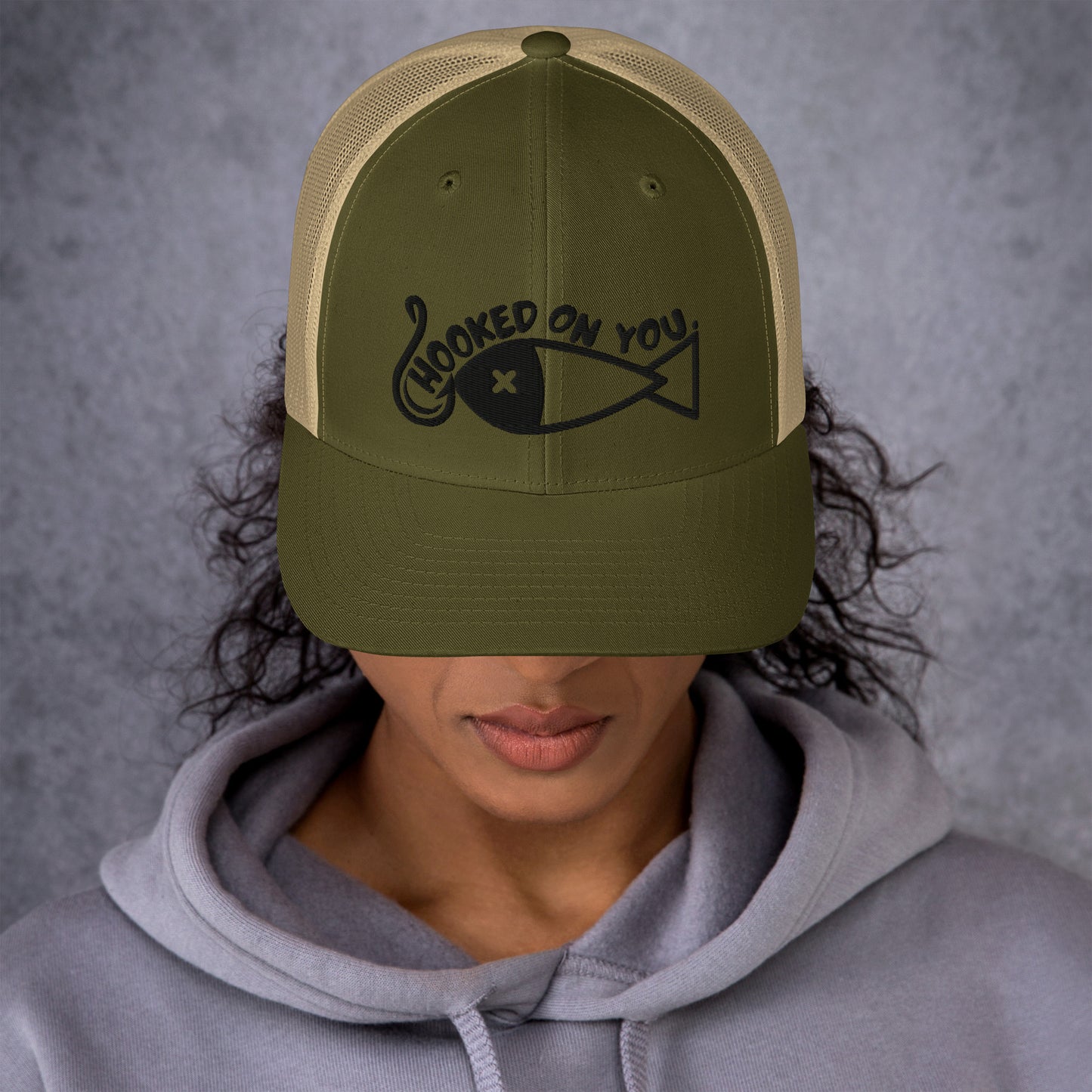 Hooked on you Trucker Cap