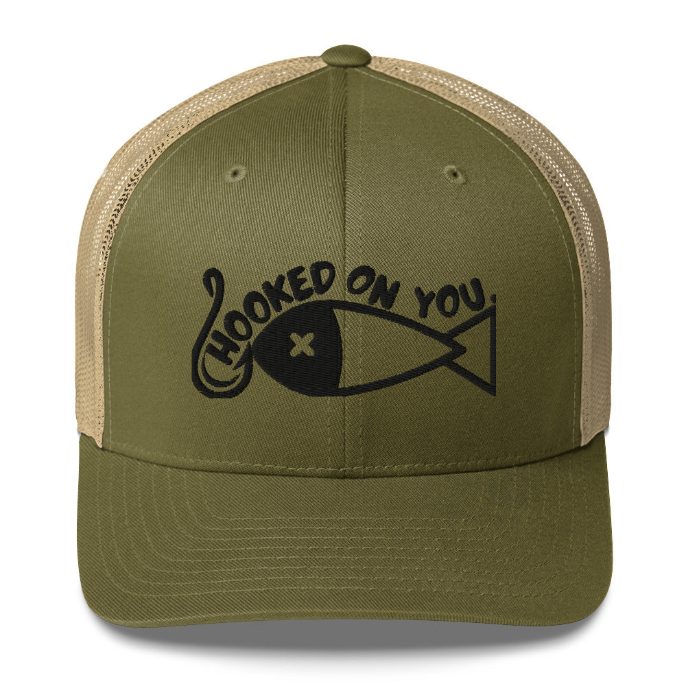 Hooked on you Trucker Cap