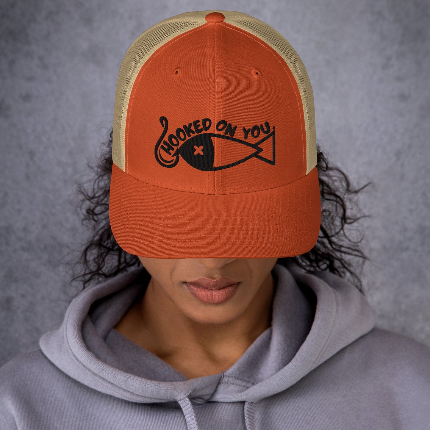 Hooked on you Trucker Cap