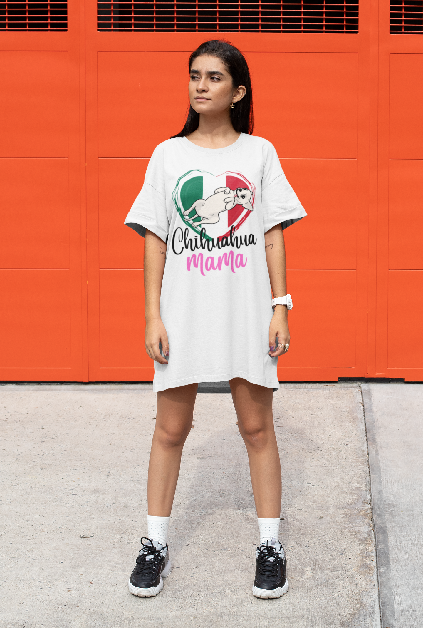 Chihuahua Mexico Women's T-shirt dress