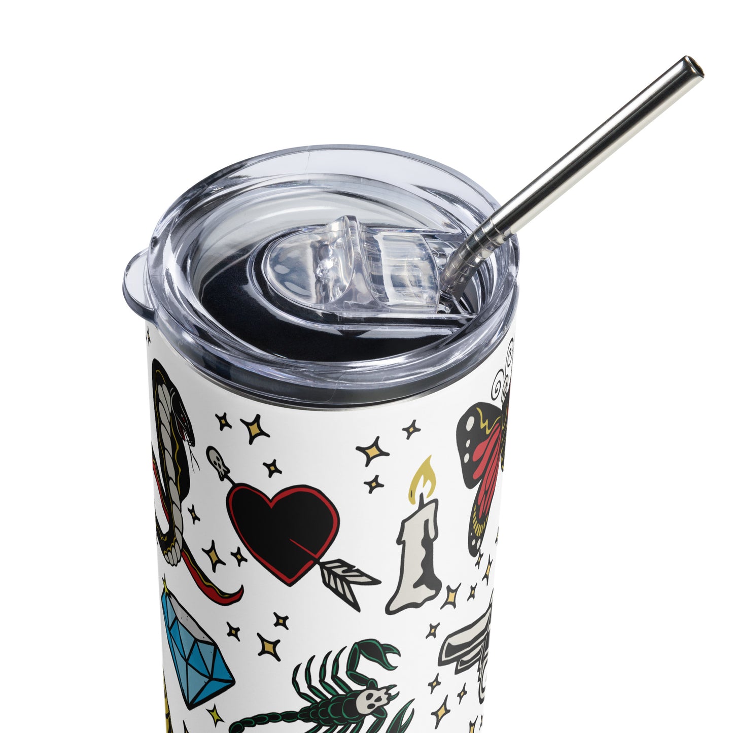 TATTOO Stainless steel tumbler
