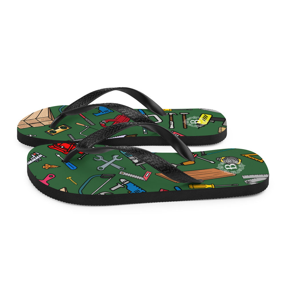 Carpenter Tools Flip-Flops