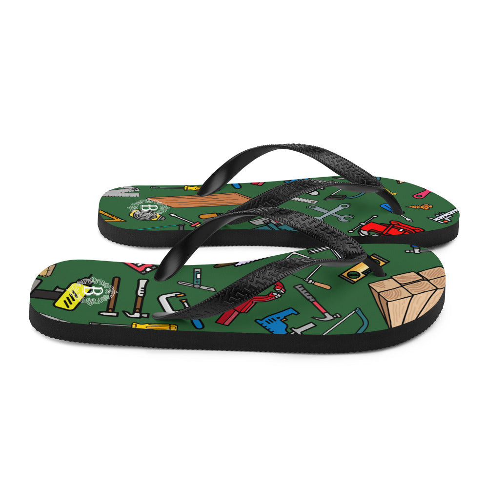 Carpenter Tools Flip-Flops