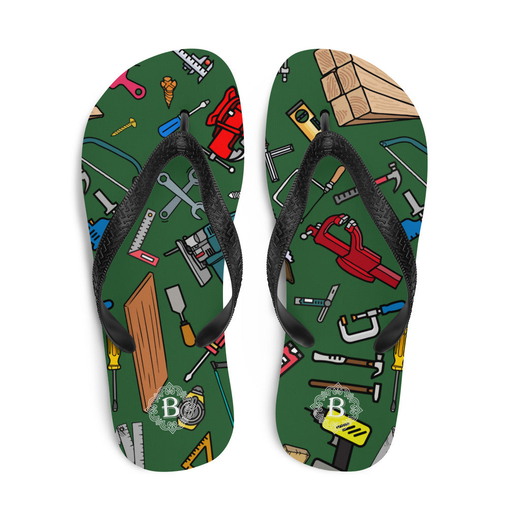 Carpenter Tools Flip-Flops
