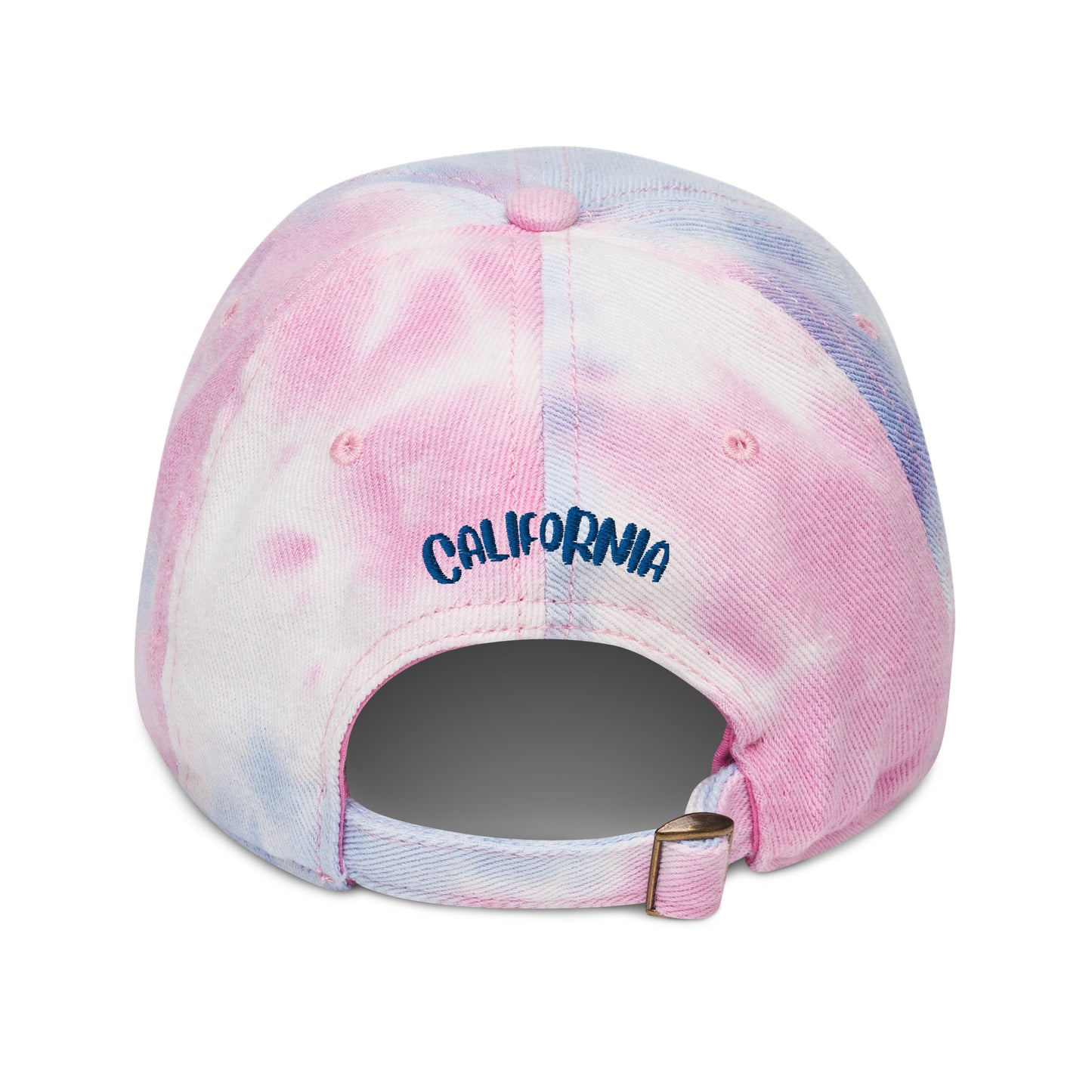 Hooked on you. Tie dye hat