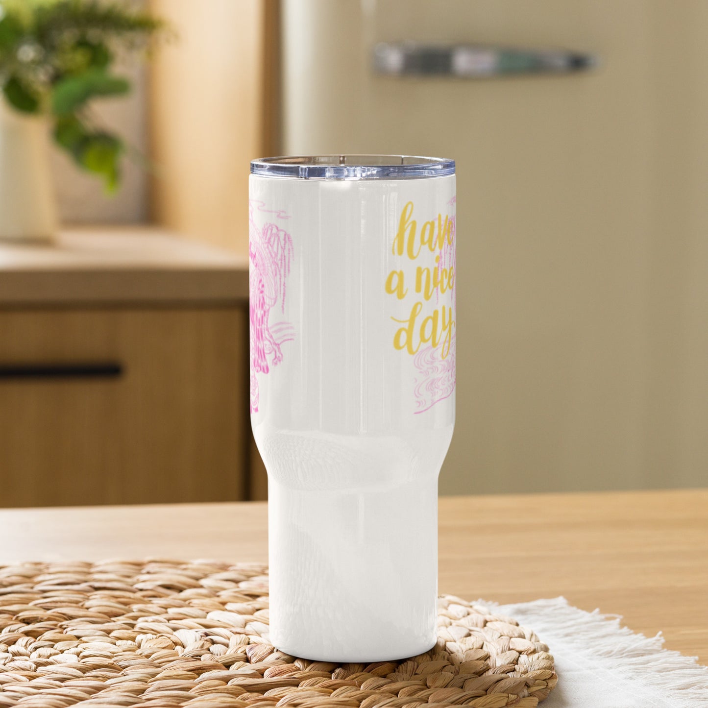 Have a Nice Day mug with a handle