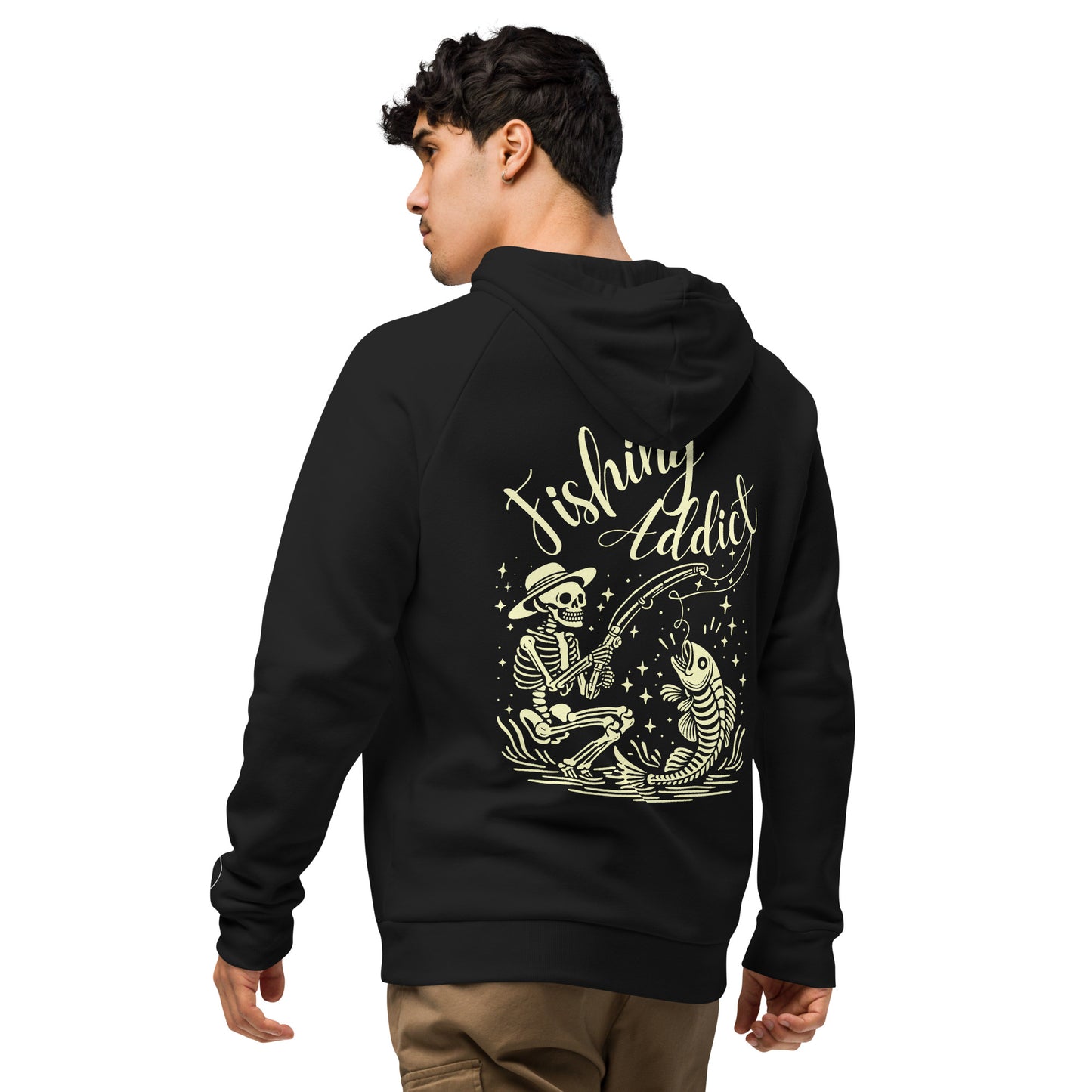 Under Armour® hoodie, Fishing Straw hat Skeleton, Fishing Tattoo, Fishing Addict, Fishing Gift, Fishing Hoodie, Fishy hoodie, Best Seller,