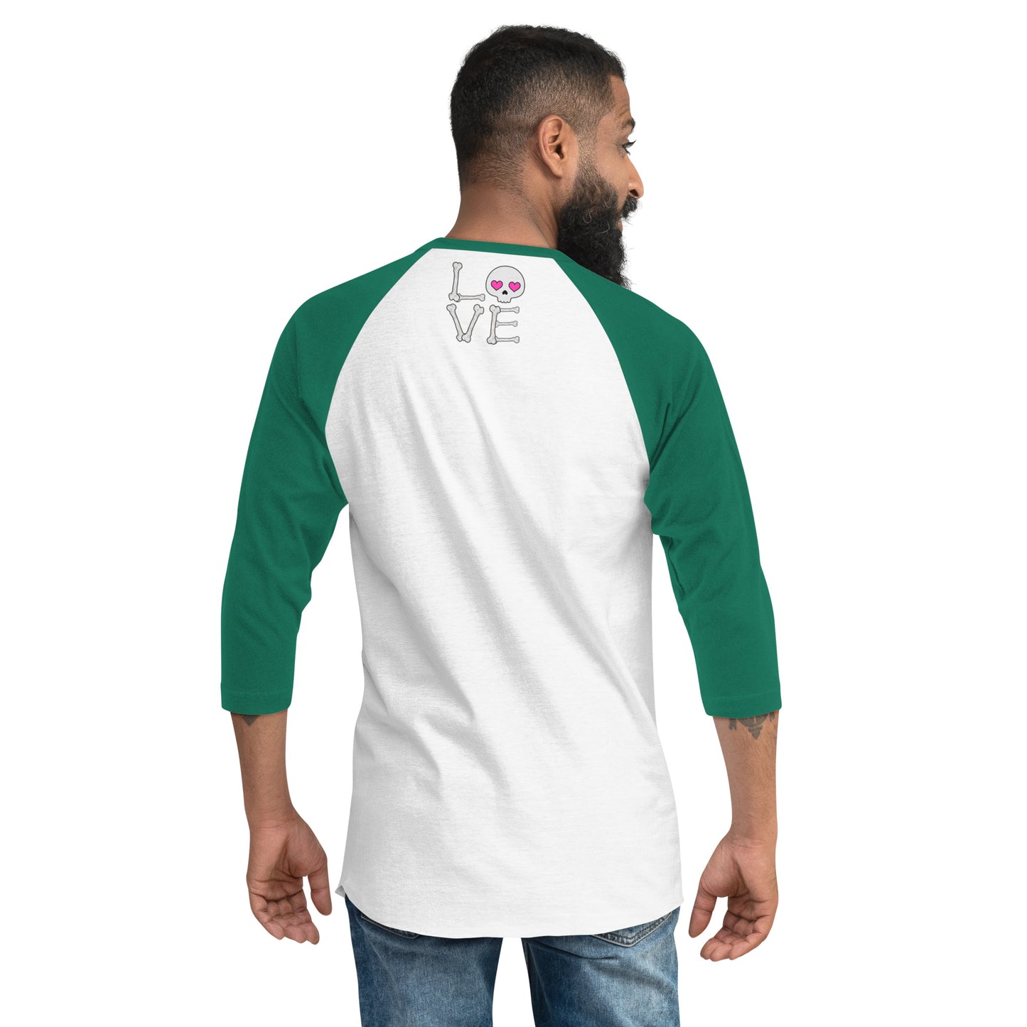 Love is like Heaven, kawaii, ai, 3/4 sleeve raglan shirt