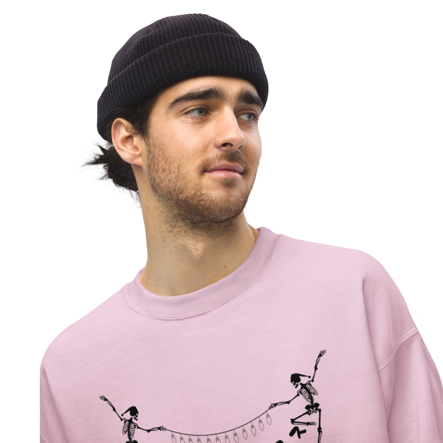 Merry Christmas Japanese Skeleton Dance Unisex Sweatshirt