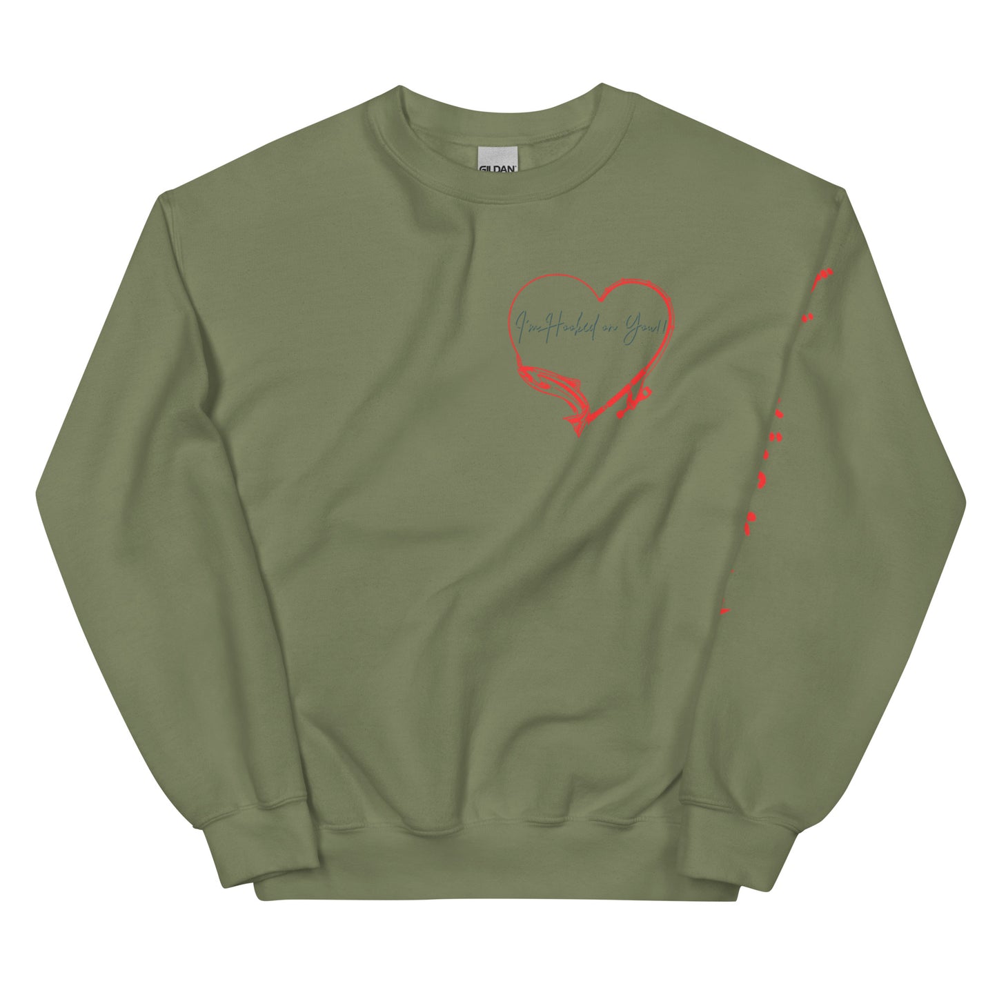 Hooked on you Unisex Sweatshirt