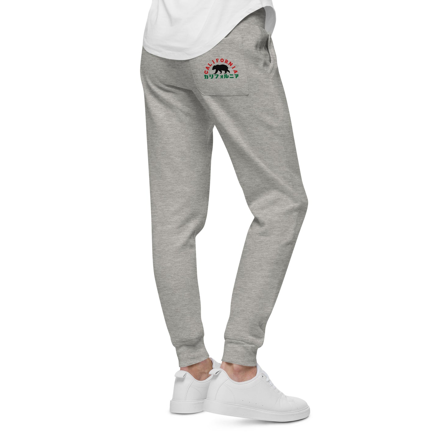 California Japanese Katakana, graffiti art Unisex fleece sweatpants