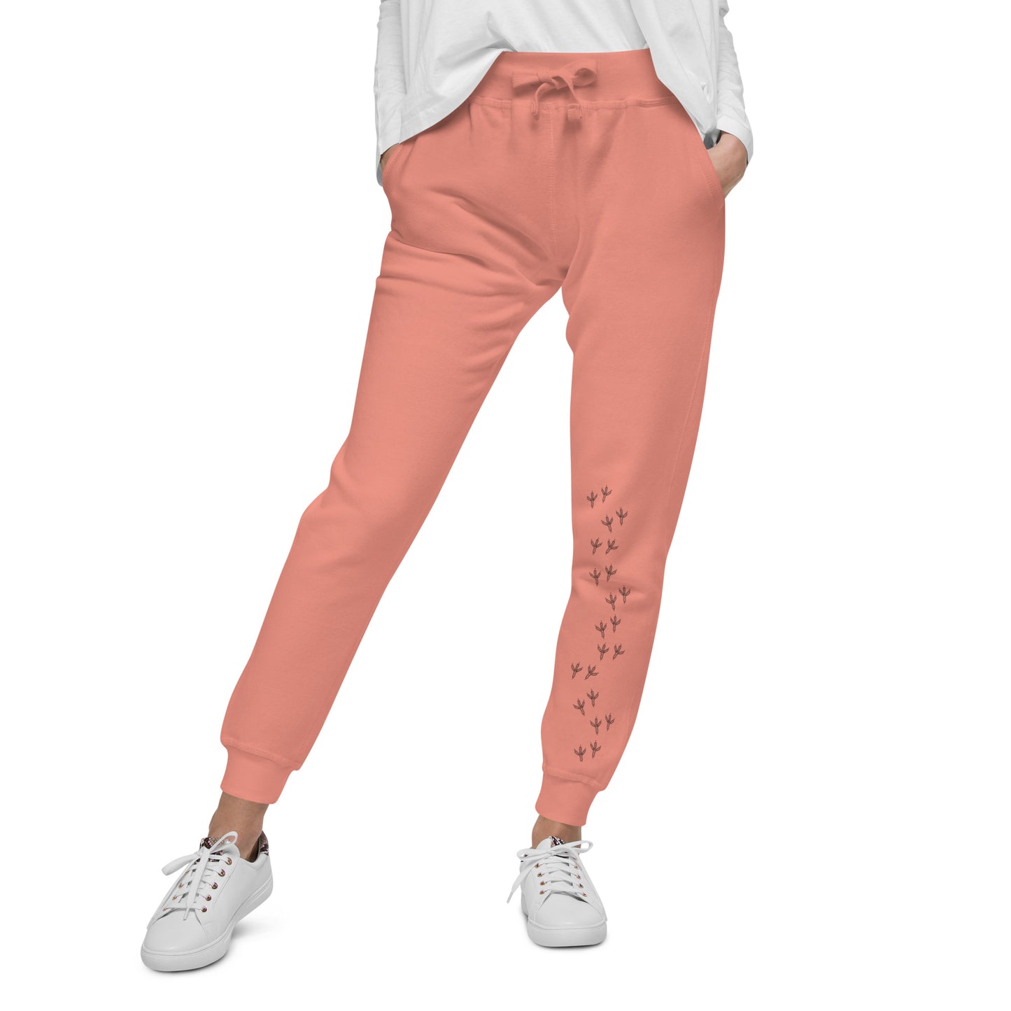 Crow Unisex fleece sweatpants
