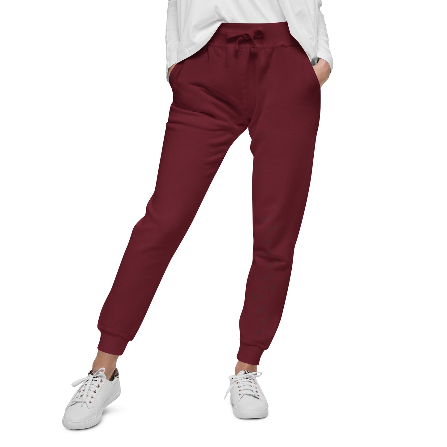 Crow Unisex fleece sweatpants