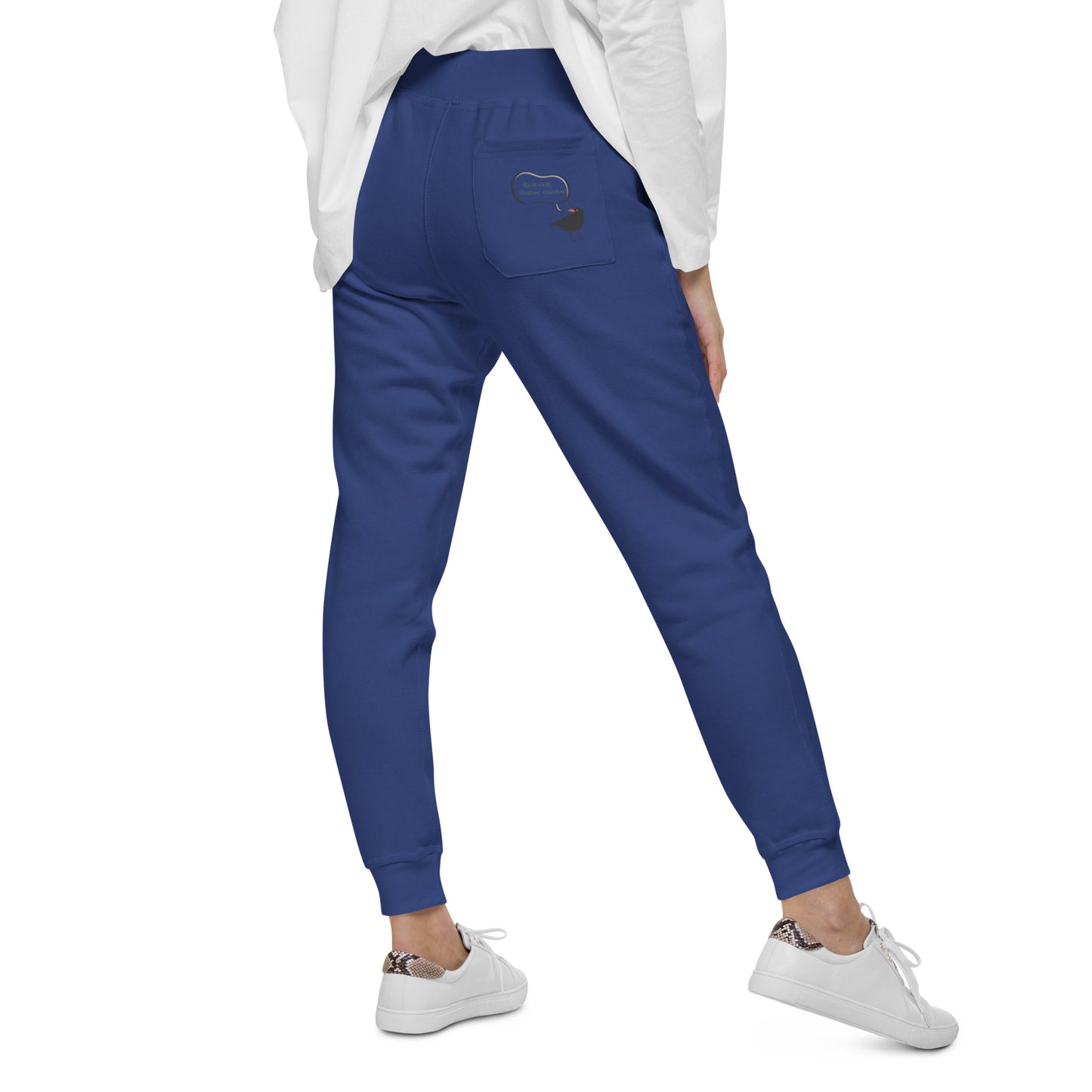 Crow Unisex fleece sweatpants