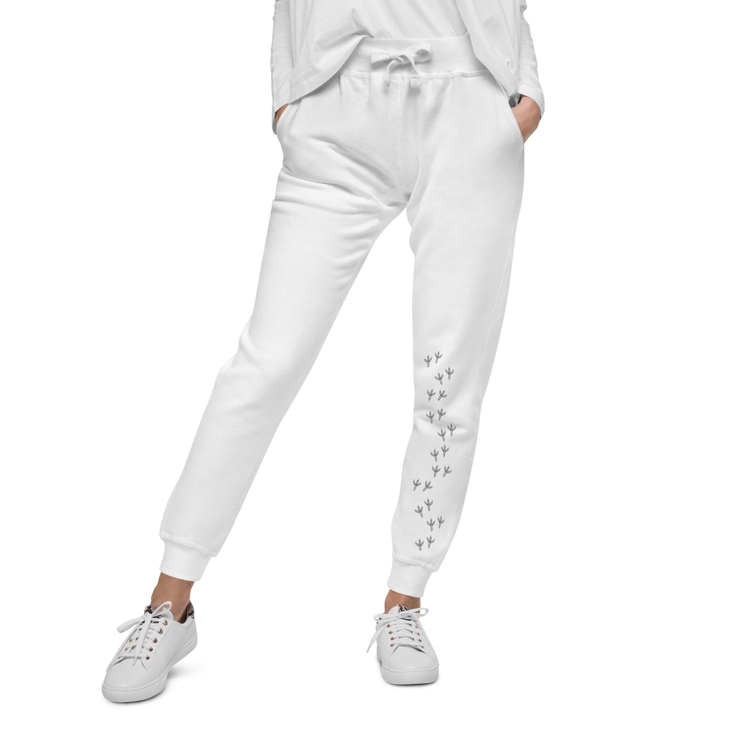 Crow Unisex fleece sweatpants