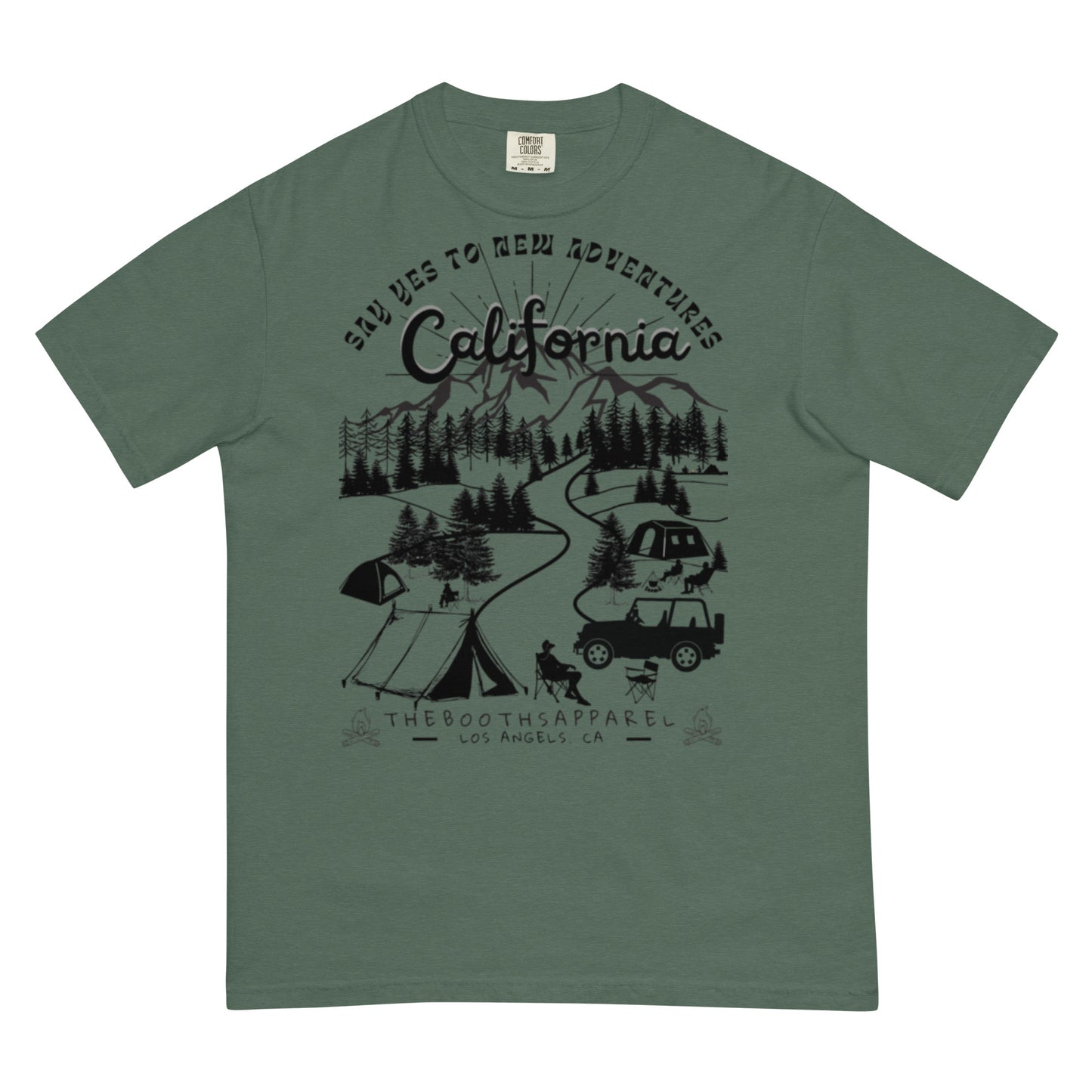 California say yes Unisex garment-dyed heavyweight t-shirt