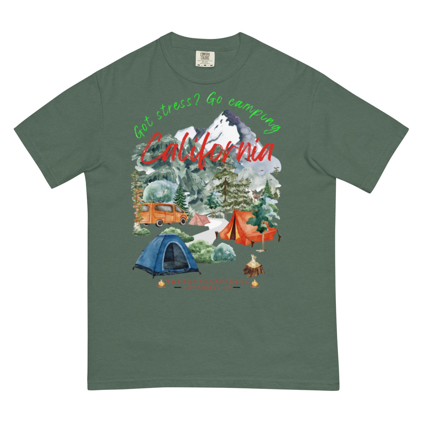 California Got Stress??Unisex garment-dyed heavyweight t-shirt