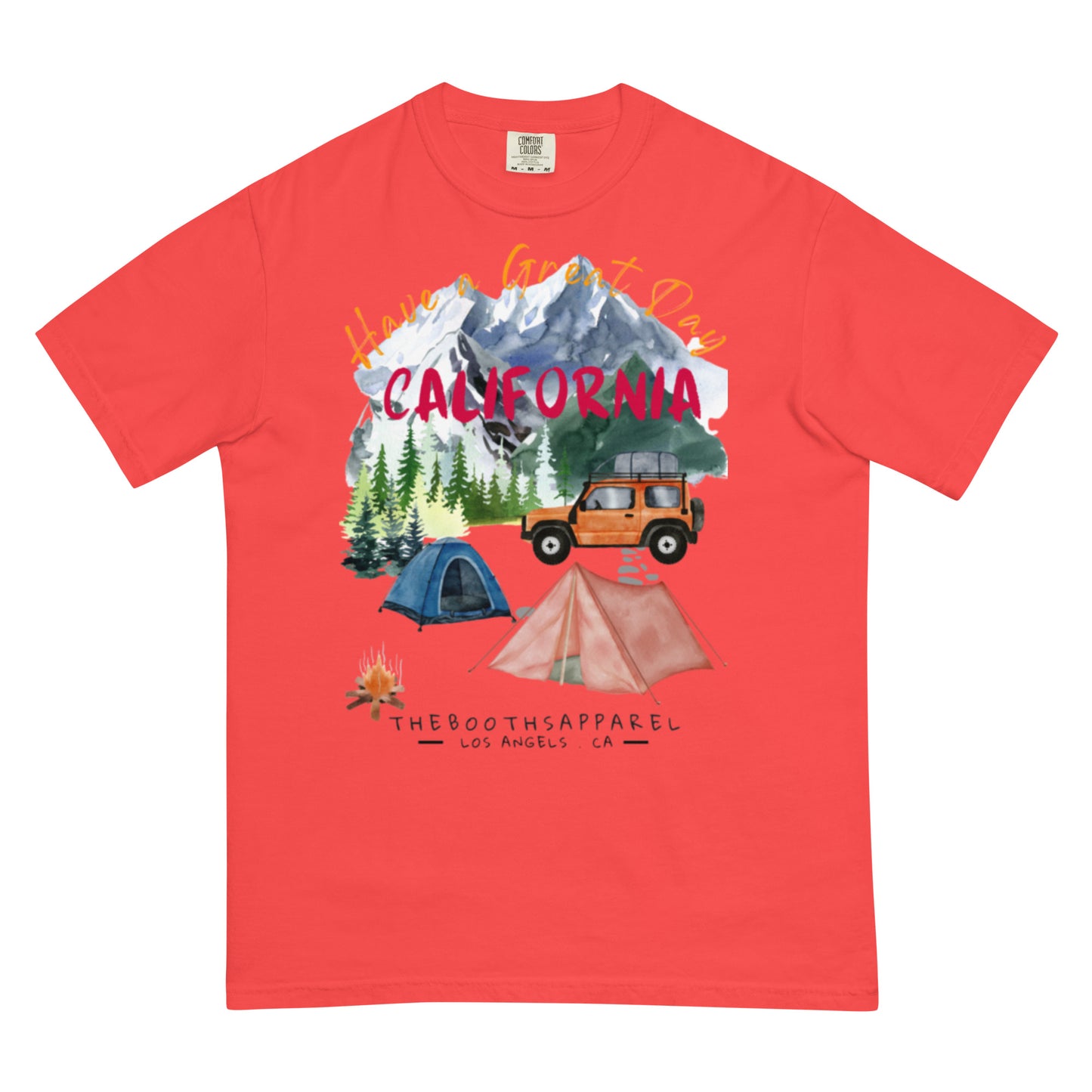 California Great Day Unisex garment-dyed heavyweight t-shirt