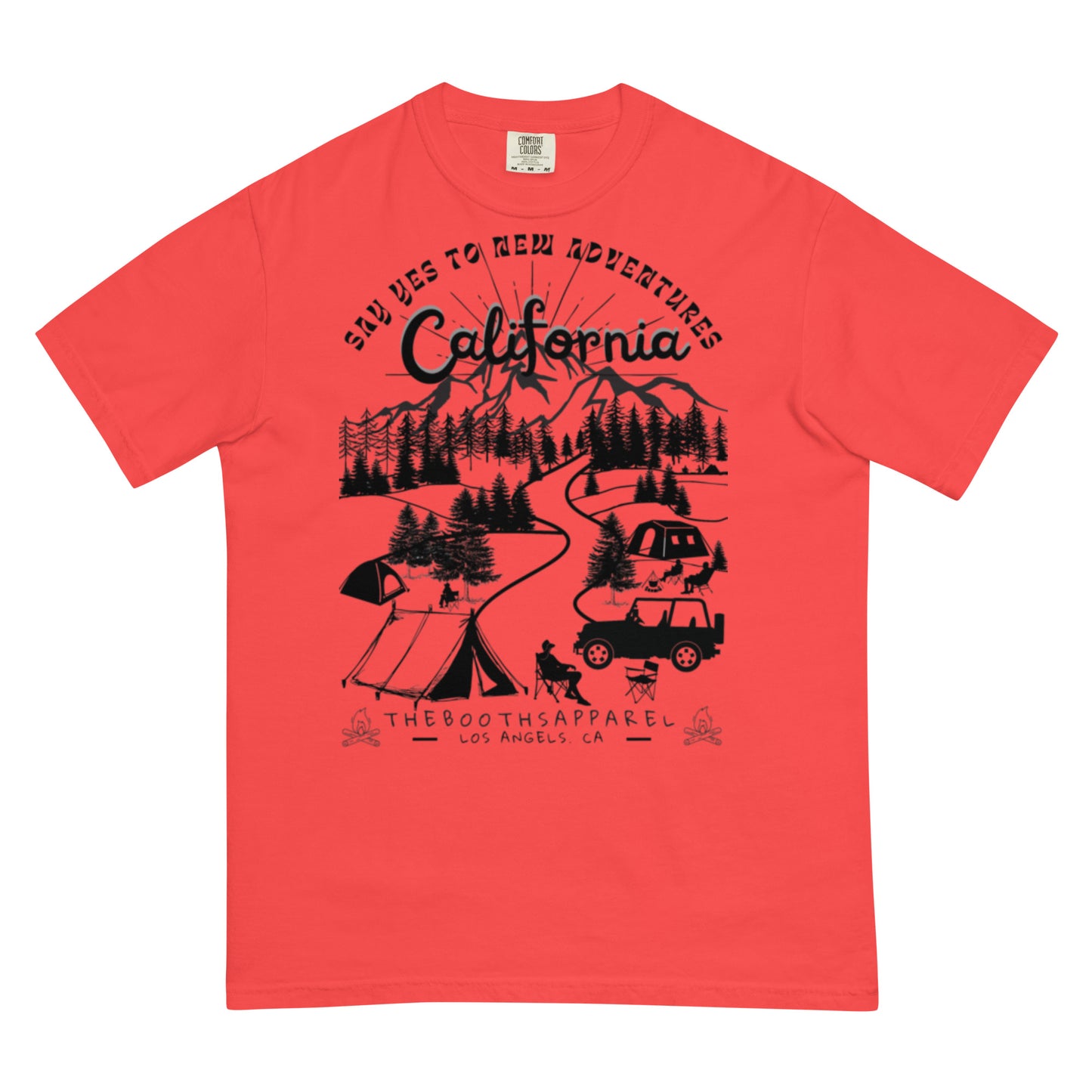 California say yes Unisex garment-dyed heavyweight t-shirt