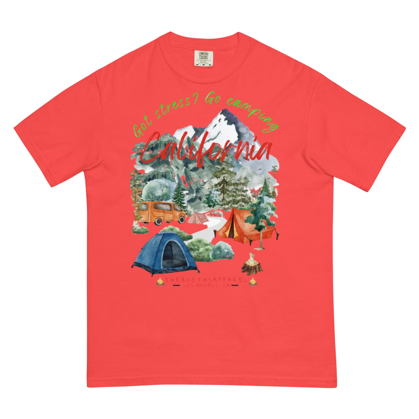 California Got Stress??Unisex garment-dyed heavyweight t-shirt