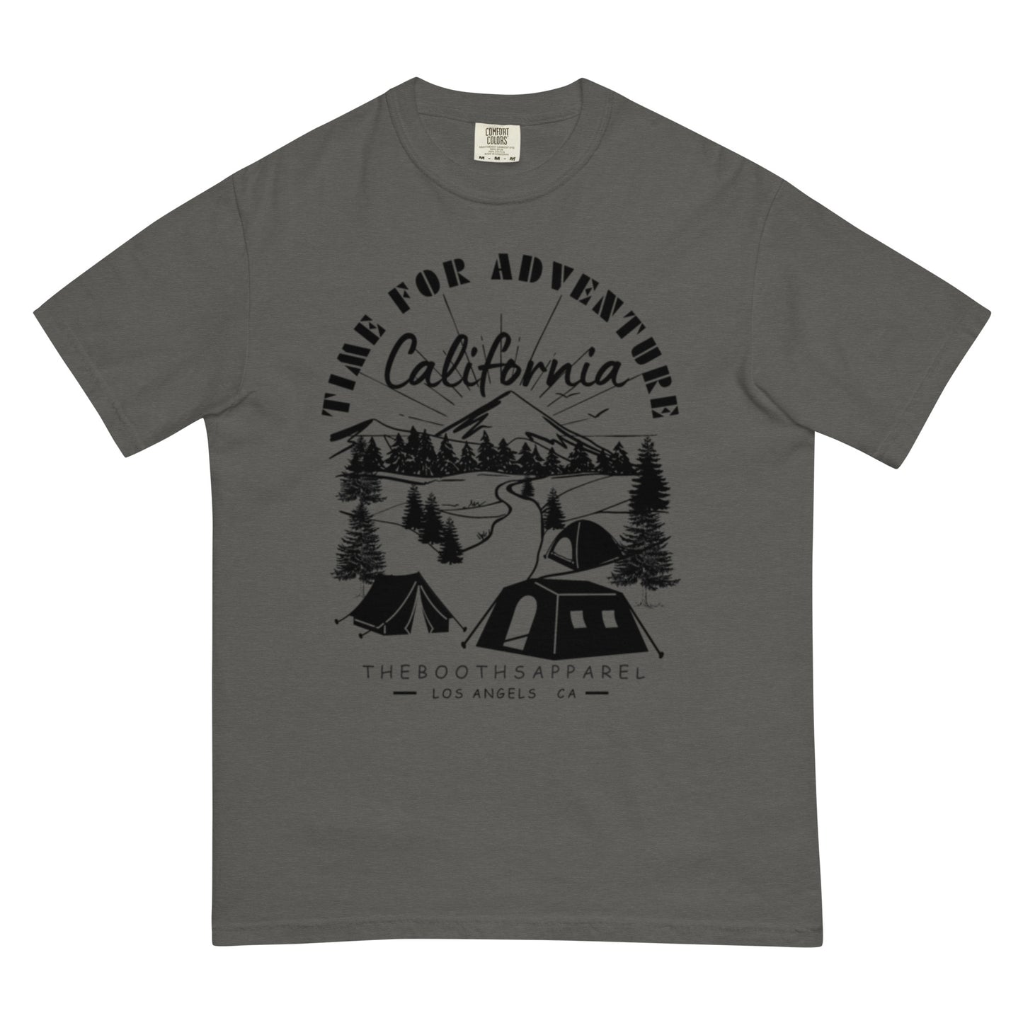 California Time for Adventure Unisex garment-dyed heavyweight t-shirt