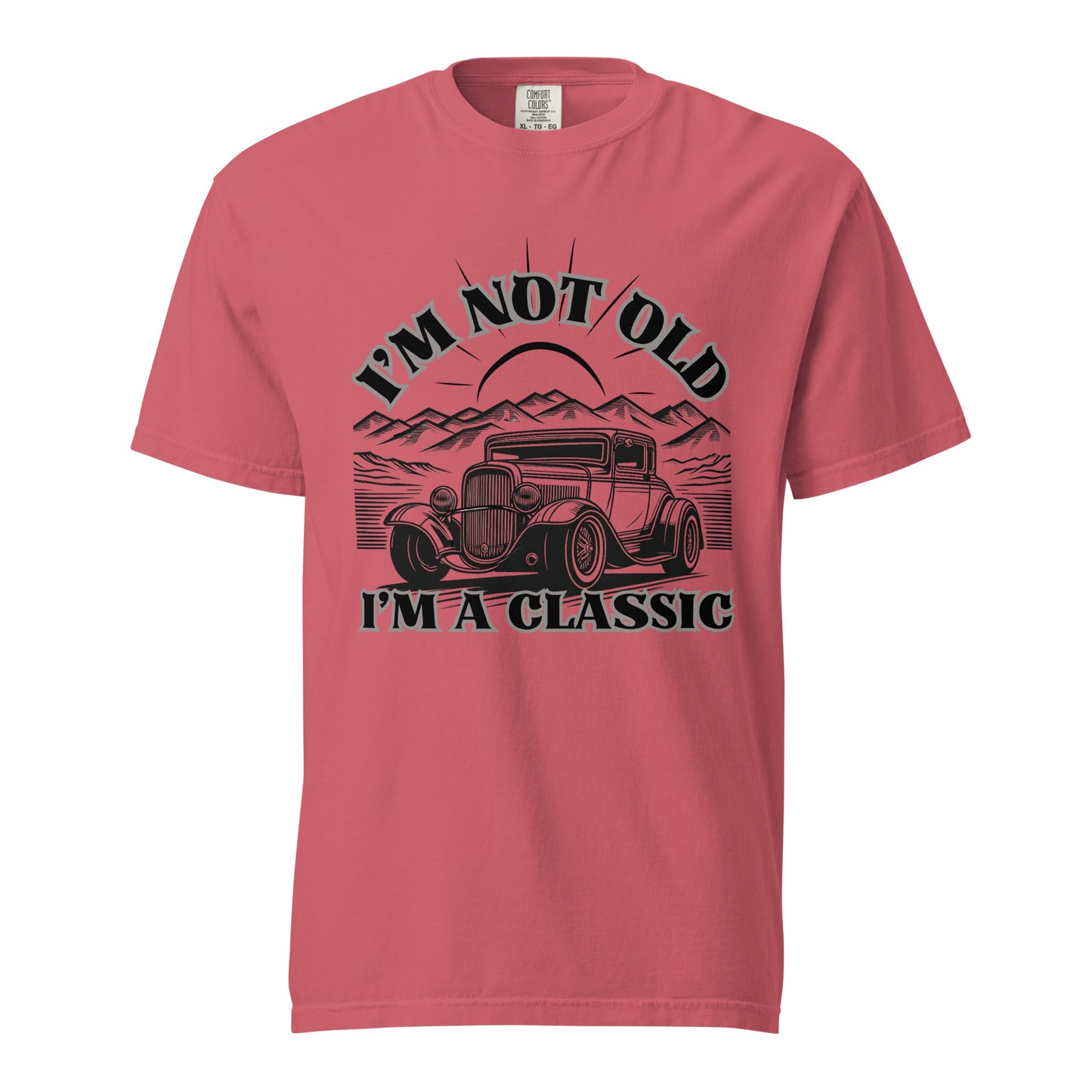 I'm Not Old I'm a Classic ,Vintage Car Fan , T-shirt Gift, Retro Vintage, Unisex garment-dyed heavyweight t-shirt