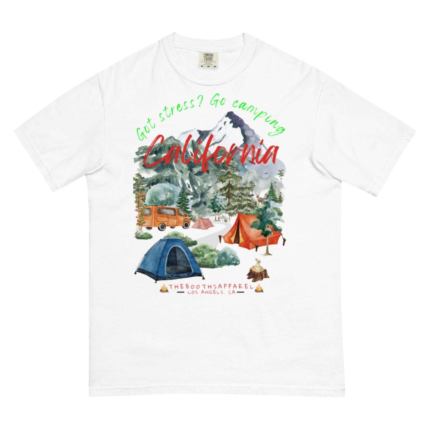 California Got Stress??Unisex garment-dyed heavyweight t-shirt