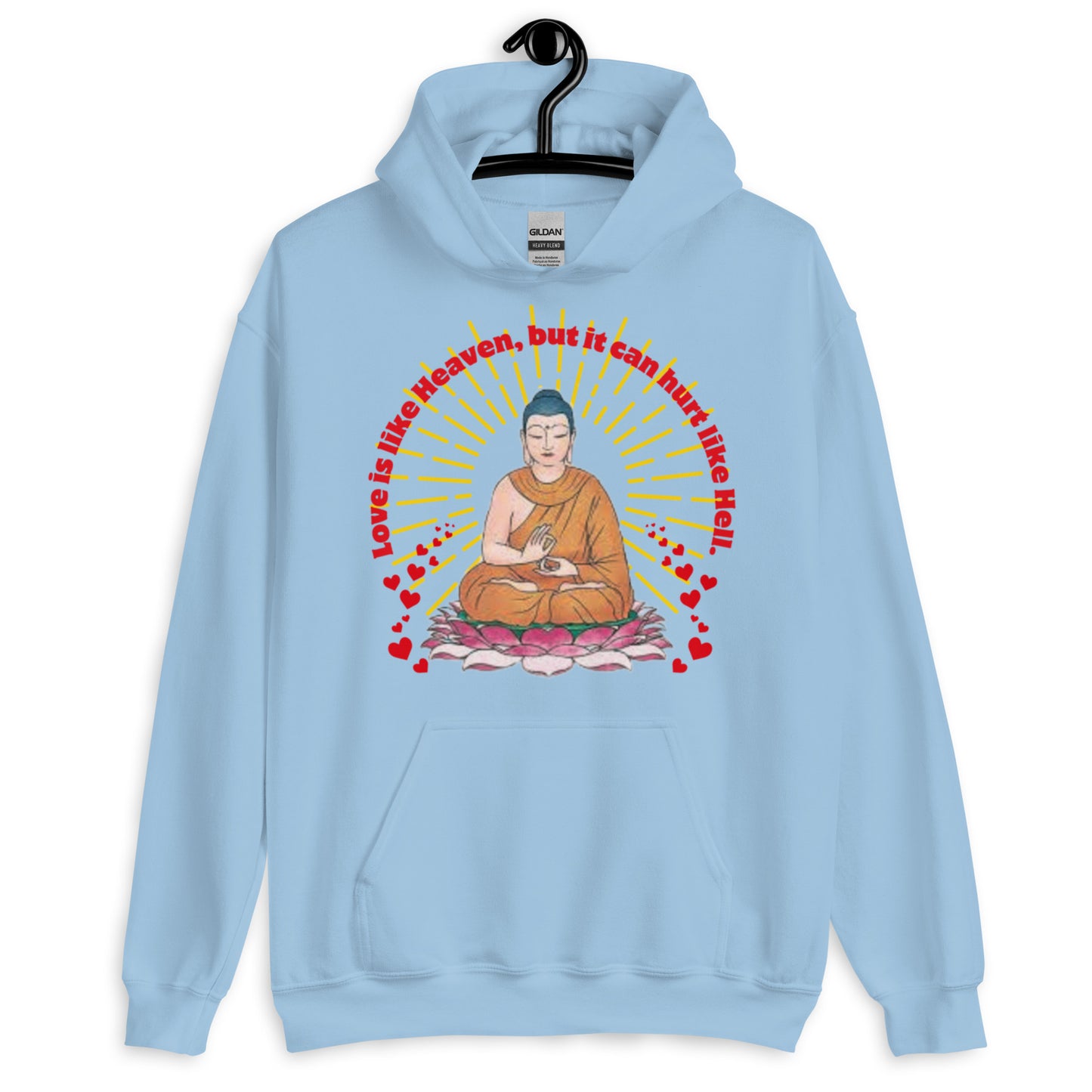 Japanese Buddha, tenjoutenge Unisex Hoodie