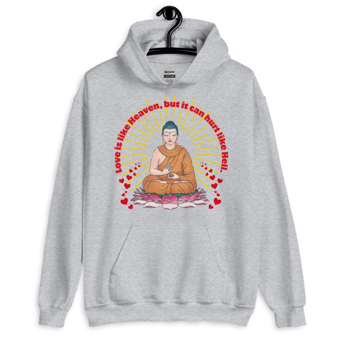 Japanese Buddha, tenjoutenge Unisex Hoodie