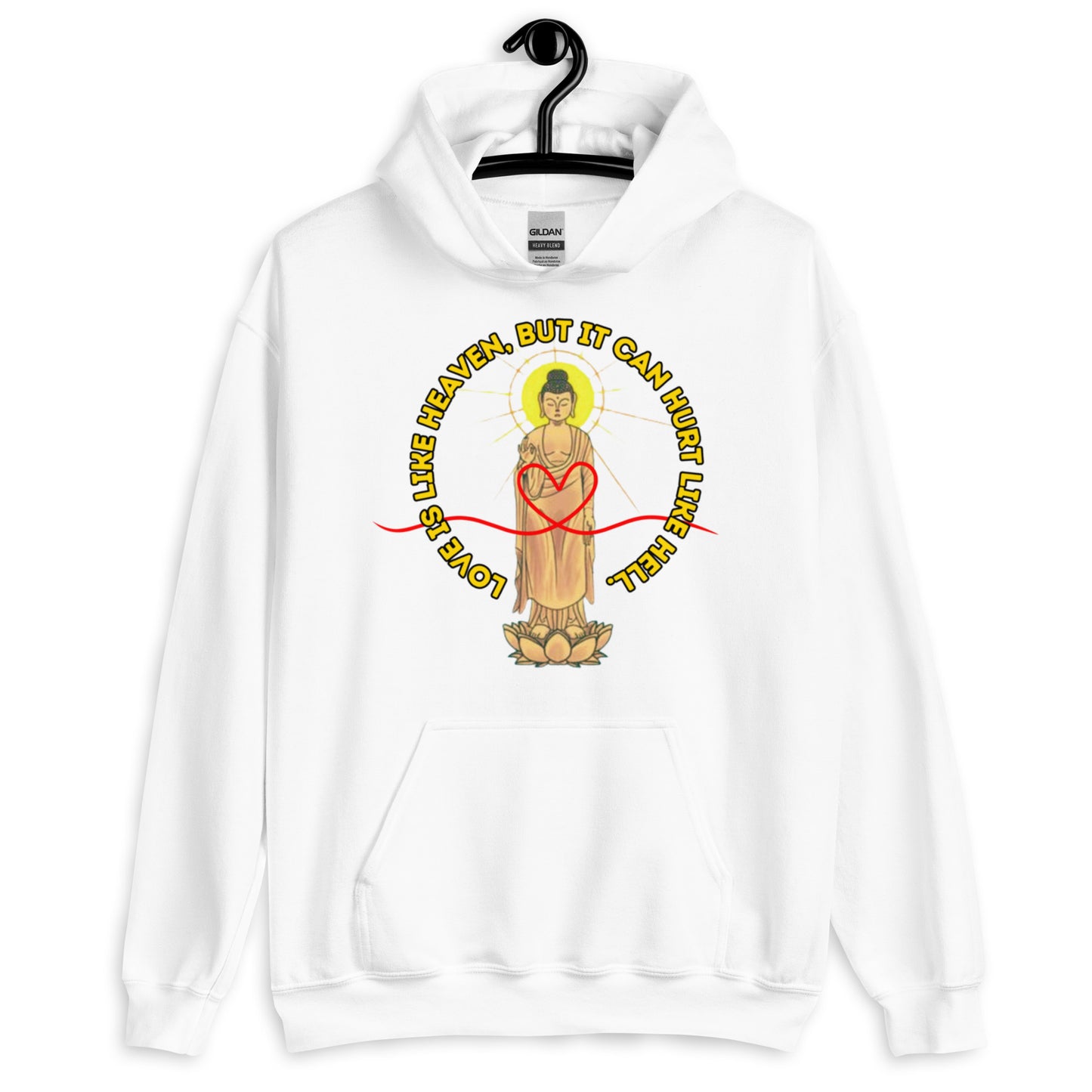 Japanese Buddha, wakeiseijaku, Unisex Hoodie