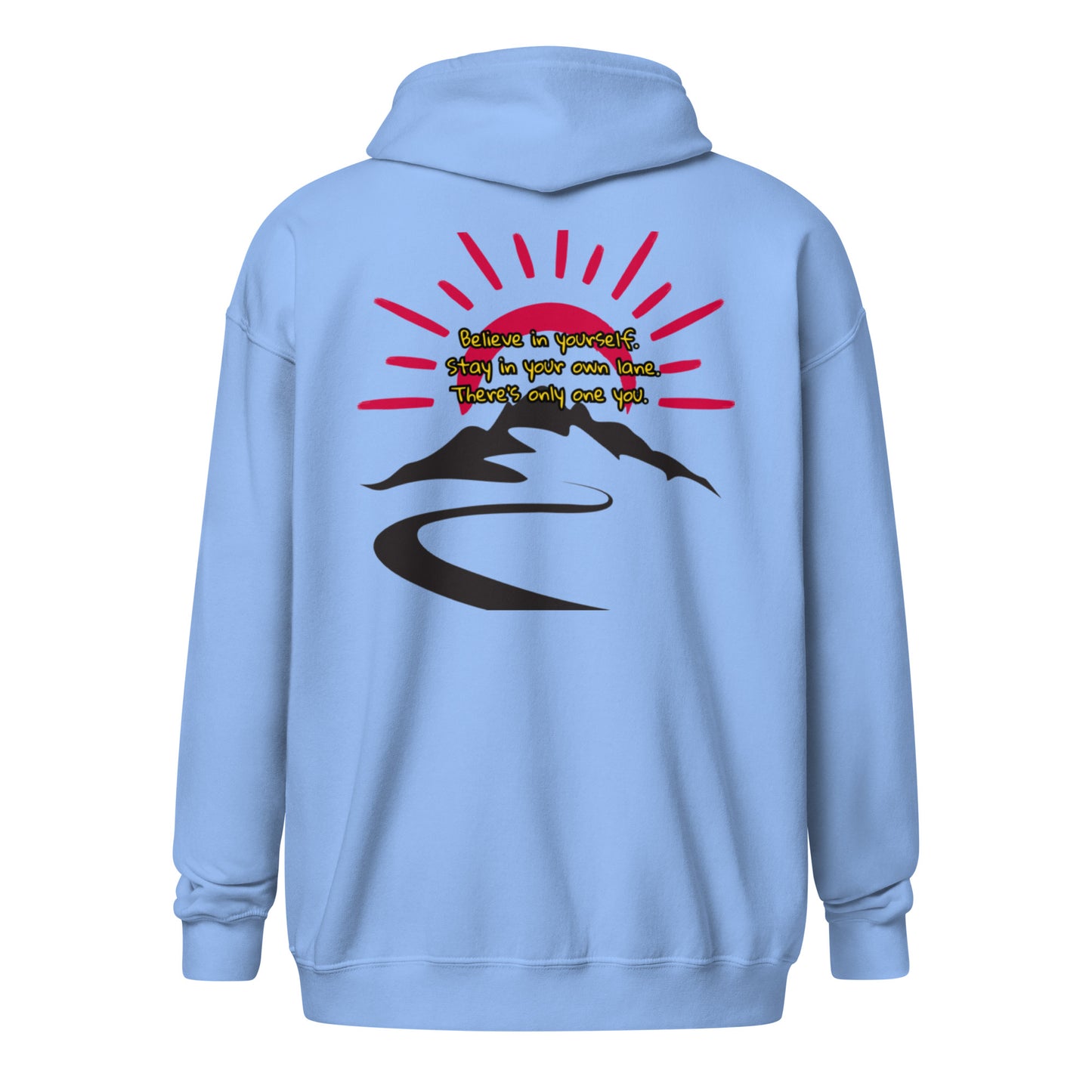 Believe in yourself Unisex heavy blend zip hoodie