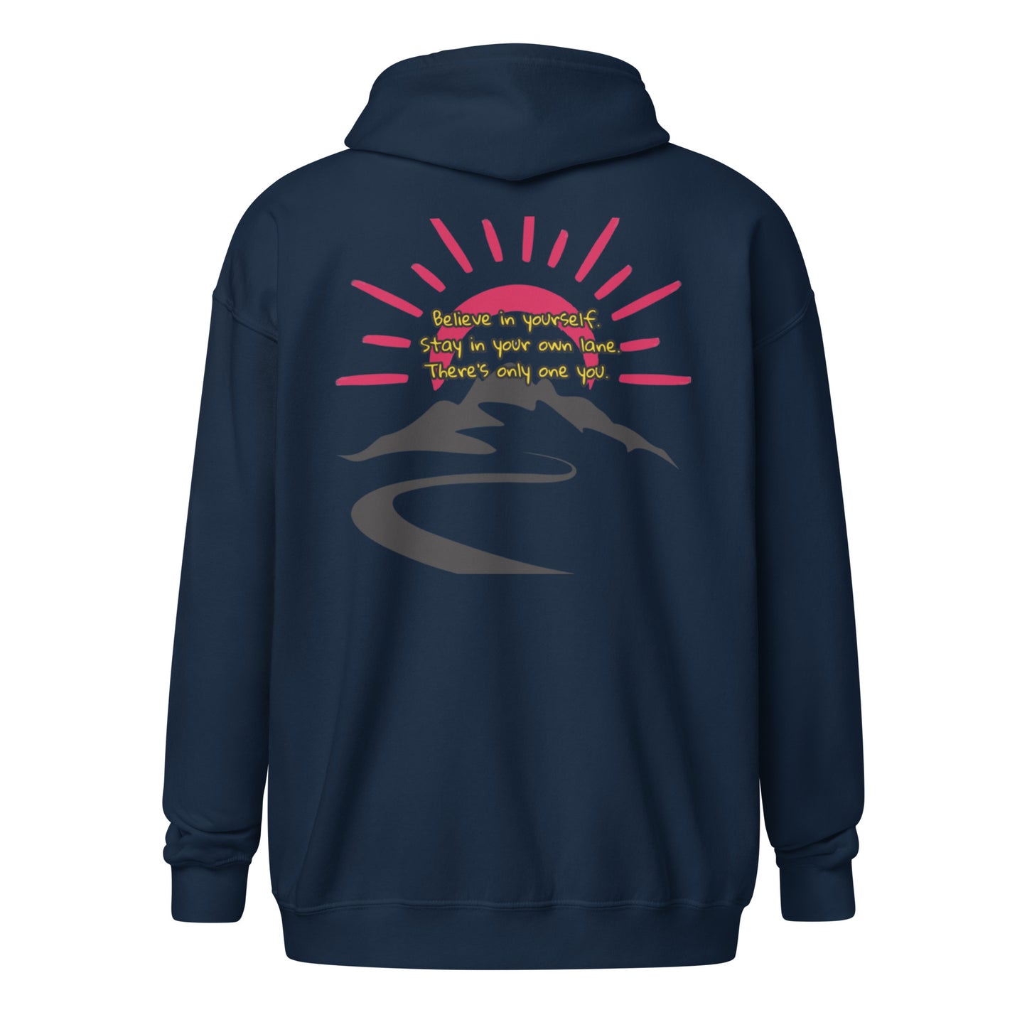 Believe in yourself Unisex heavy blend zip hoodie