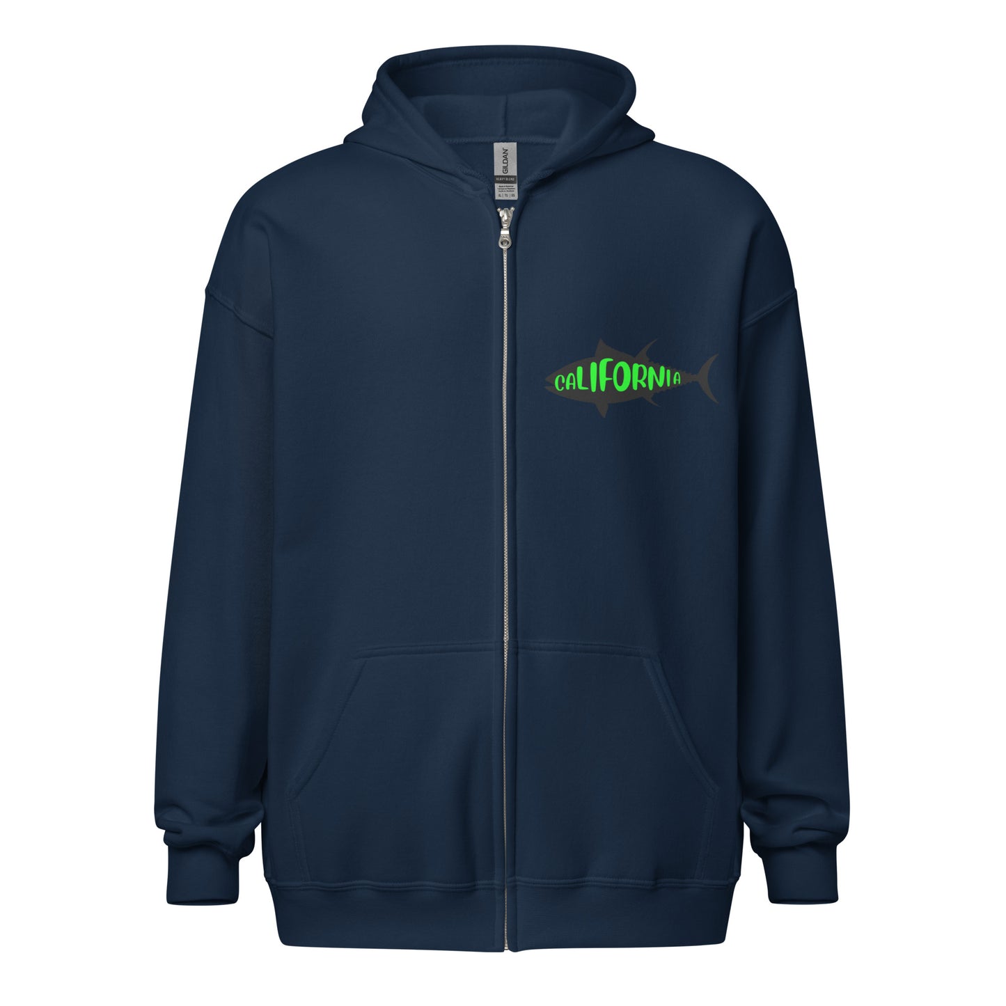 I'm a man Gone Fishing Unisex heavy blend zip hoodie
