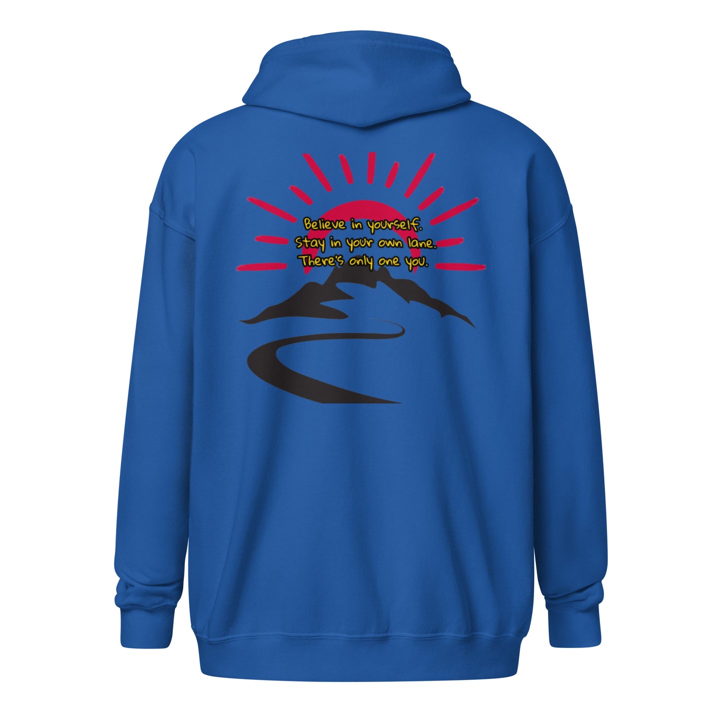 Believe in yourself Unisex heavy blend zip hoodie