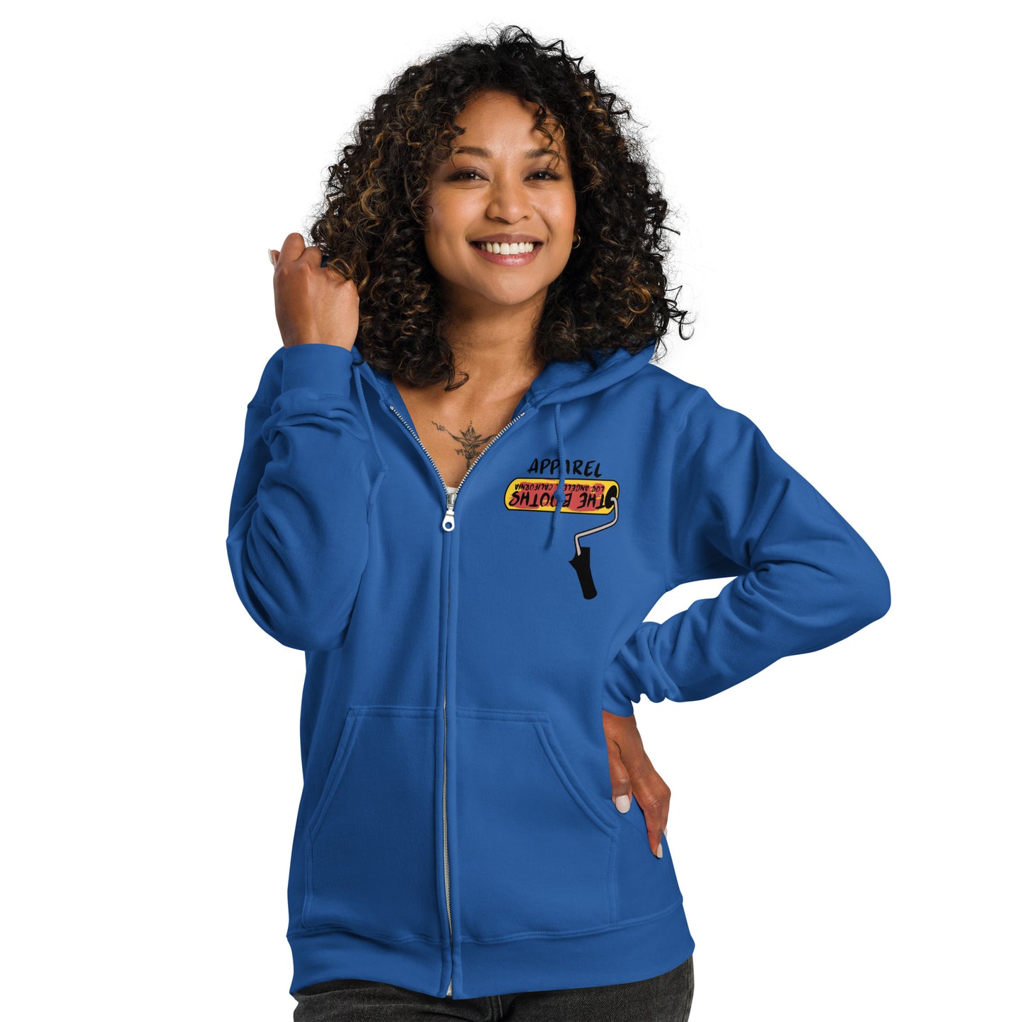 People like to be around those who give off positive energy. Unisex heavy blend zip hoodie