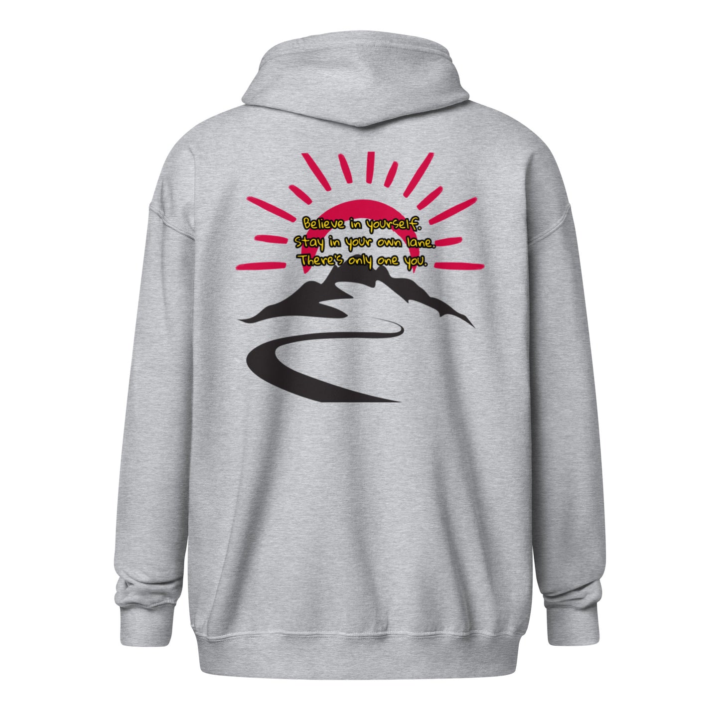 Believe in yourself Unisex heavy blend zip hoodie