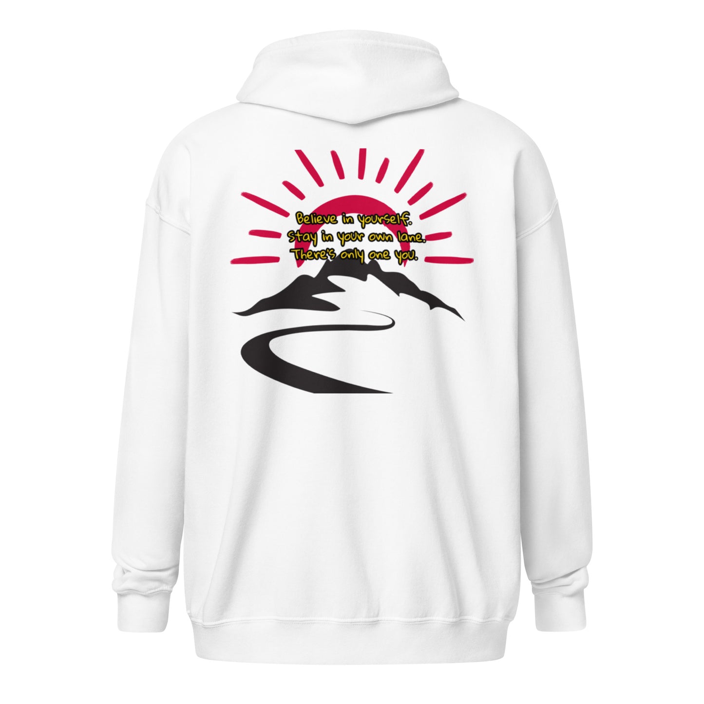 Believe in yourself Unisex heavy blend zip hoodie