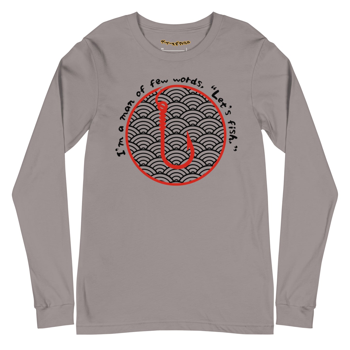 I'm a man Fishing Tuna Unisex Long Sleeve Tee