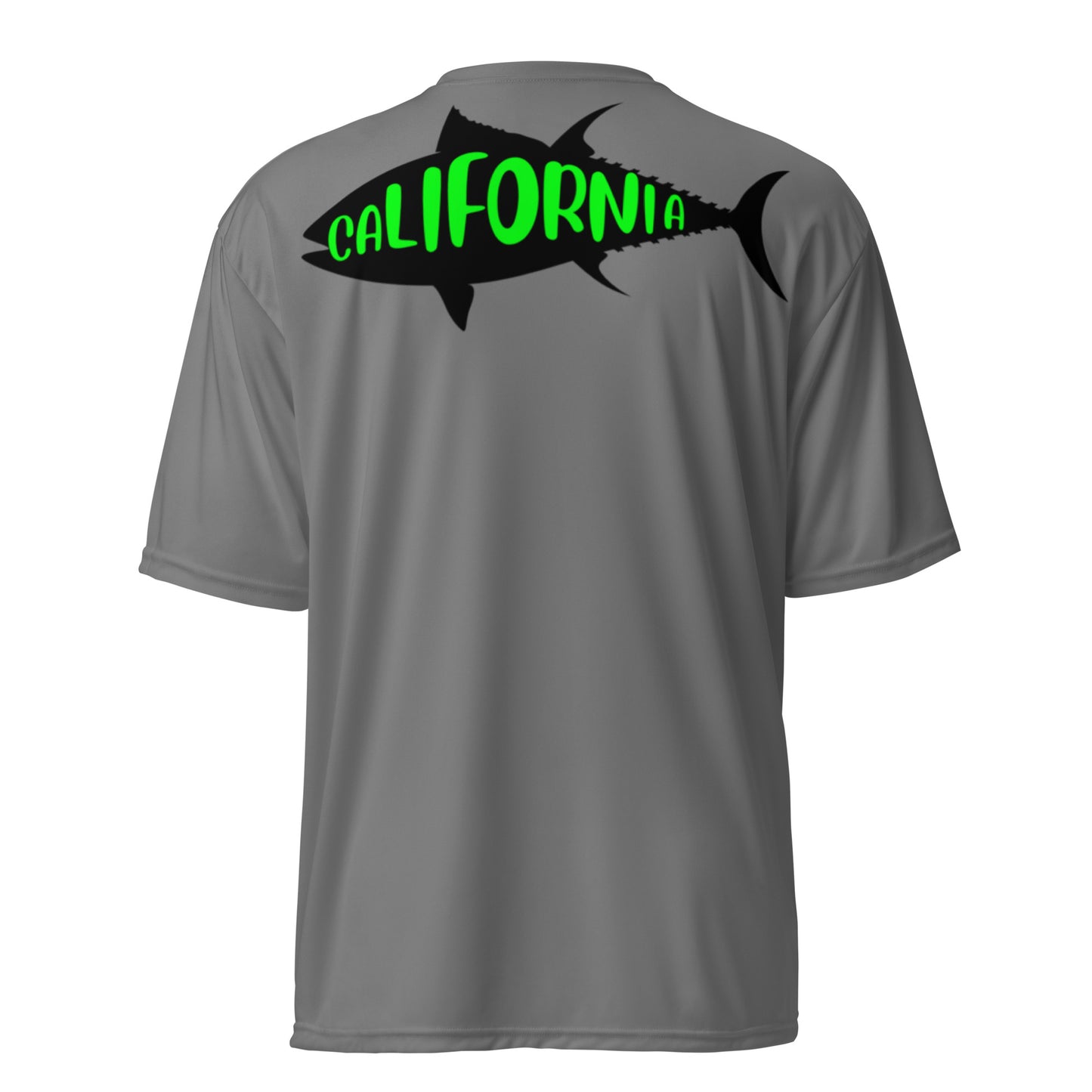 I'm a man Gone Fishing Unisex performance crew neck t-shirt